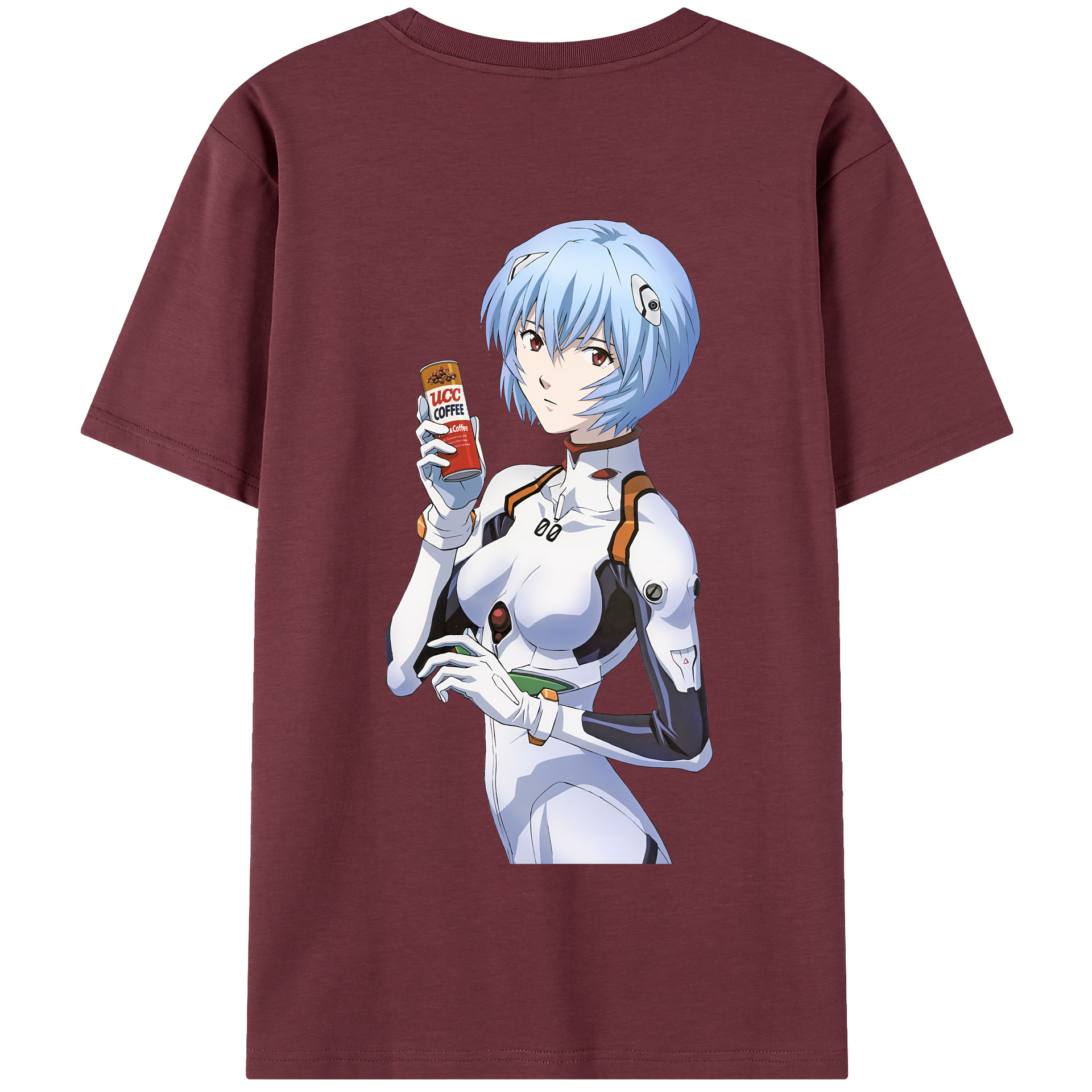 （画像用） EVA 新世紀エヴァンゲリオン 綿100％半袖Tシャツ（背面プリント）